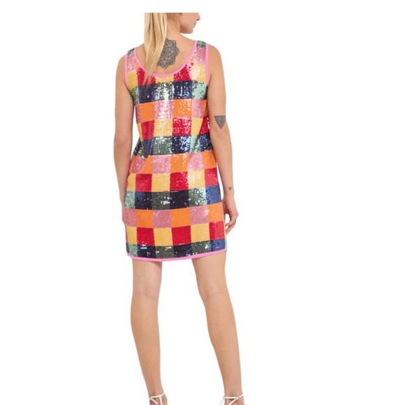 Like New | Endless Rose Check Sequin Minidress | Still @ Nordstrom as of Nov ‘22 - Picture 3 of 8